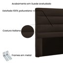 Ver imagem 3 de Cabeceira Queen 160cm Greta Suede - Lucadi Home