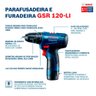 Parafusadeira e Furadeira Bosch Gsr 120-li com 1 Bateria 12v - 6