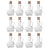 12 Galheteiros 230ml Garrafa de Vidro Azeite Restaurante Pote Tampa Rolha Lyor Mesa - 1
