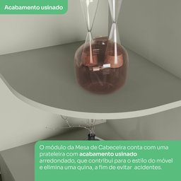 Quarto Modulado Completo Casal 6 Peças 10 Portas 3 Gavetas Predileto - 13
