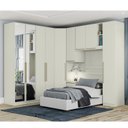 Ver imagem 1 de Quarto Modulado Completo Solteiro 6 Peças 9 Portas 6 Gavetas Predileto