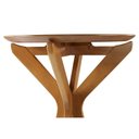 Ver imagem 2 de Mesa Bistrô Norin Transparente/Freijó