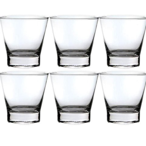 Jogo 6 Copos Rocks Ilhabela 350 Ml - Nadir Figueiredo Jogo 6 Copos Rocks 7923 Ilhabela 350 Ml -