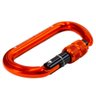 Mosquetão Sideup Alumínio Oval Trava Rosca 25kn Ce En Nbr Laranja - 2