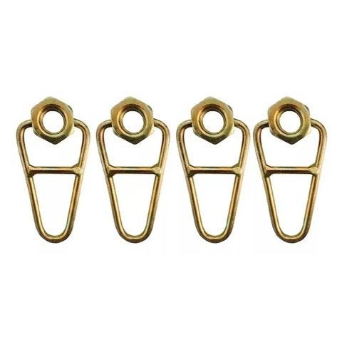 Porca para Carroceria de Caminhão Carretinha 3/4 Kit 4 Pçs Conv2