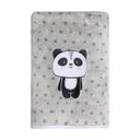 Ver imagem 3 de Cobertor Bordado Papi Friends Microfibra: Panda Ben