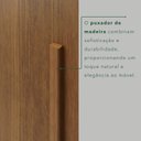 Ver imagem 7 de Guarda-Roupa Modulado Canto 1 Porta Fortaleza Marrom/Cinamomo