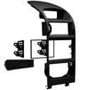 Ver imagem 3 de Moldura Painel Rádio 1 Din Central 2 Din Mp5 Som Astra Ar Digital 1998 À 2012 Preta