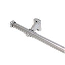 Ver imagem 1 de Kit varão para cortina 2,20mts cromado 28mm compacto sala / quarto