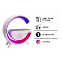 Ver imagem 6 de Luminária Multifunção Iluminação Rgb, Alto-falante e Carregador por Indução