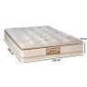 Colchão Casal Molas Ensacadas Eco Naturalité 138x188x34 - Sankonfort - 6