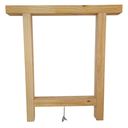 Ver imagem 3 de 2 Cavaletes Apoio para Obra Mesa Pe Madeira Pinus Reforçado