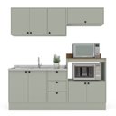 Ver imagem 4 de Cozinha com Rodapé 4 Peças Rubi Yescasa