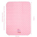 Ver imagem 4 de Manta Berço Buettner Baby Estampada Microfibra Bordado Owl 80cmx100m Rosa