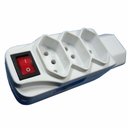 Ver imagem 1 de Adaptador sem Fio 4 Tomadas 2p+t - 7013 - Key West