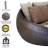 Chaise Lisboa em Alumínio para Área Piscina e Jardim - 3