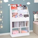 Ver imagem 1 de Organizador de Livros com Nicho Livreiro Infantil Maggie 100% Mdf