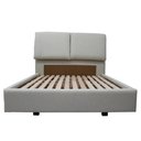 Ver imagem 1 de Cama One Touch Casal Tecido Linho Marfim 138cm - 74698