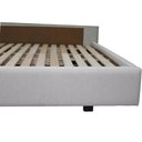 Ver imagem 3 de Cama One Touch Casal Tecido Linho Marfim 138cm - 74698