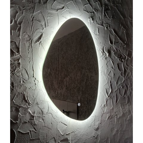 Espelho Orgânico 52 X 80cm | Iluminado Led | Touch Screen |