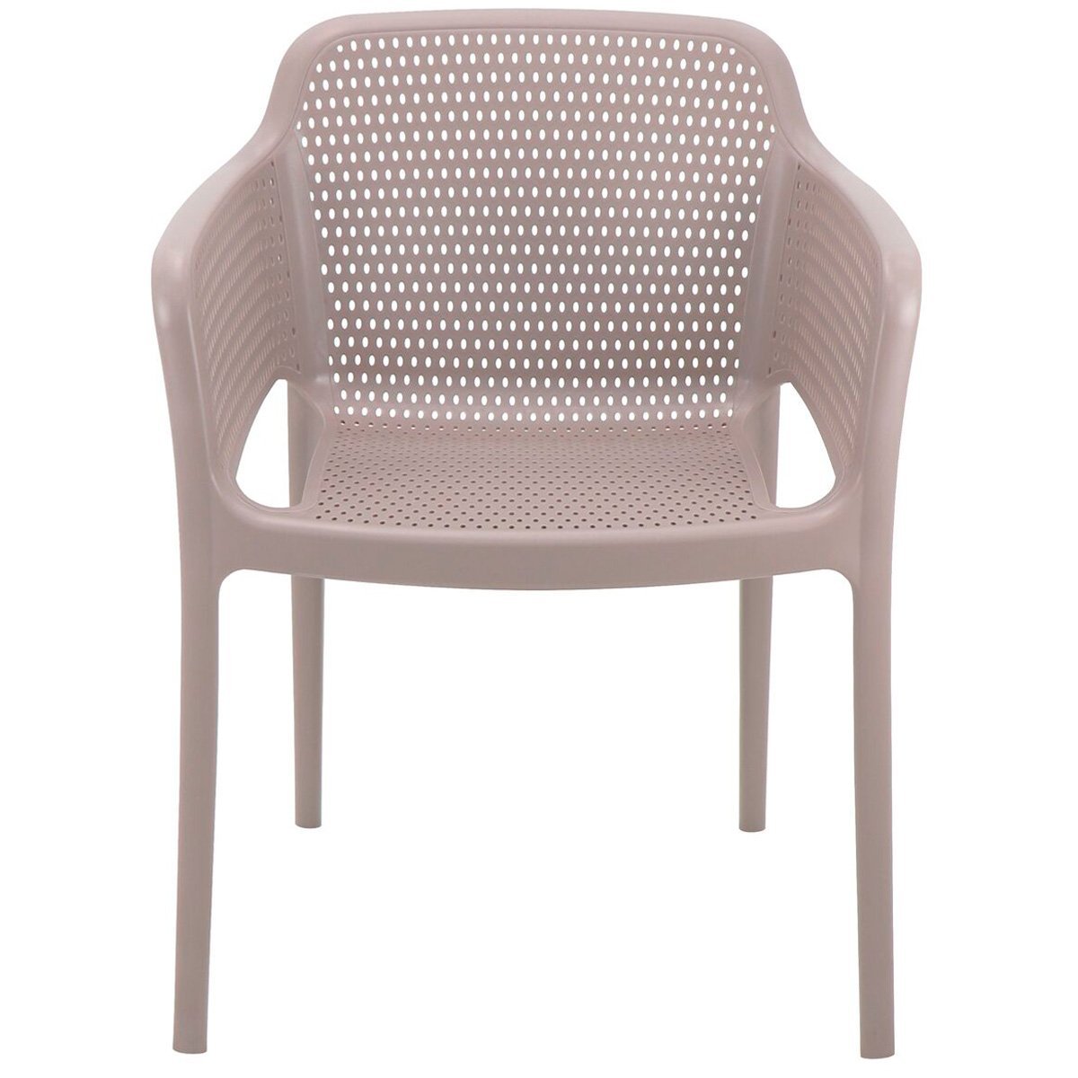 Conjunto 4 Cadeiras de Plástico em Polipropileno com Fibra de Vidro Gabriela - Tramontina - Camurça  - 4