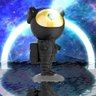 Projetor Led Astronauta Galaxia Decoraçao Usb - 3