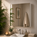 Ver imagem 1 de Espelheira de Banheiro Nature Estilare - 60cm Branco