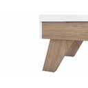 Ver imagem 3 de Cômoda Solteiro Confete c/ 1 Porta e 3 Gavetas Branco/Jequitiba - Henn