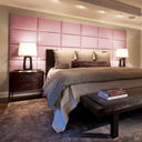 Ver imagem 4 de Kit 3 Módulos Cabeceiras de Cama Box Solteiro Estofada Modulada 90x40cm