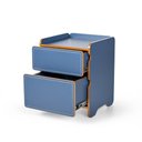 Ver imagem 7 de Mesa de Cabeceira 2 Gavetas 45cm Cindy - Azul