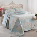 Ver imagem 1 de Kit Cobre Leito Colcha Casal Boutex Dupla Face - Montreal