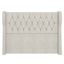 Ver imagem 6 de Cabeceira Casal Queen Cama Box 160cm Malva I02 Veludo Bege - Mpozenato