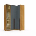 Ver imagem 3 de Guarda-roupa de Canto Reto Trend 4 Portas 1 Reflecta Altezza