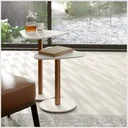 Ver imagem 3 de Conjunto Mesa de Centro Lateral de Canto Decorativo Mdf:off White