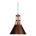 Ver imagem 1 de Pendente Industrial Cobre – Design Moderno e Sofisticado