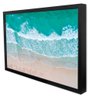 Quadro Decorativo Caixa Praia mar Azul  Tacolado Moldura Caixa 3cm Branca sem Vidro 30 X 40cm - 2
