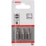 Bits Fenda Extra Hard S0,8x5,6 25mm 3 Unidades - 2607001461000 - BOSCH - 2