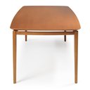 Ver imagem 6 de Mesa de Jantar 160cm 6 Lugares Madeira Maciça Savona Transparente