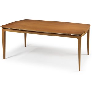 Mesa de Jantar 160cm 6 Lugares Madeira Maciça Savona 