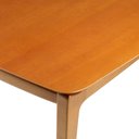 Ver imagem 7 de Mesa de Jantar 160cm 6 Lugares Madeira Maciça Savona Transparente