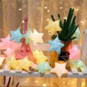 Ver imagem 1 de Cordão Varal Iluminado Estrelas Coloridas 10 Leds Natal Decoração