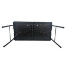 Ver imagem 3 de Mesa Maleta Ret VGHome 1,22x0,61x0,74m Cor Preta