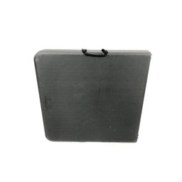 Mesa Maleta Ret VGHome 1,22x0,61x0,74m Cor Preta - 6