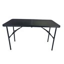 Ver imagem 5 de Mesa Maleta Ret VGHome 1,22x0,61x0,74m Cor Preta