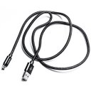 Ver imagem 2 de Cabo Usb Macho- Micro Usb 2.0 - 1 Metro Hayom - Cb1117 Preto