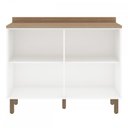 Ver imagem 3 de Balcão Buffet Iluminata 2 Portas 100% Mdf Branco - Genialflex