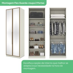 Quarto Modulado Completo Casal 6 Peças 12 Portas 12 Gavetas Predileto - 7