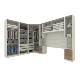 Quarto Modulado Completo Casal 6 Peças 12 Portas 12 Gavetas Predileto - 3