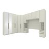 Quarto Modulado Completo Casal 6 Peças 12 Portas 12 Gavetas Predileto - 2