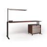Escrivaninha Studio 180 cm Madeira Aço Assinado por Ramon Zancanaro CCL - 2